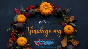 Black And Orange Autumn Fall Happy Thanksgiving Facebook Post